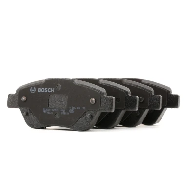 Billede af BOSCH 0 986 494 132 Bremseklodser Low Metallic med anti knirke plade, monteringsvejledning FIAT: Doblo I Stationcar, 500 Hatchback
