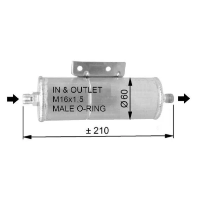 Billede af NRF 33333 Tørrer Aluminium