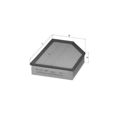 Billede af Luftfilter MAHLE ORIGINAL LX 1219