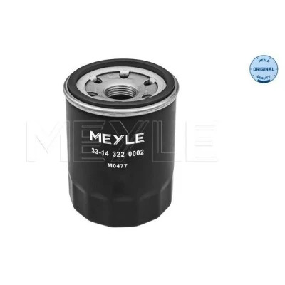 Billede af MEYLE 33 14 322 0002 Oliefilter 3/4&quot; 16 UNF ORIGINAL Quality med en returløbs stop ventil Påskruet filter SUZUKI: SWIFT 3, 4, Grand Vitara 1 SUV