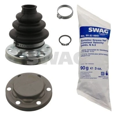 Billede af SWAG 20 93 6552 Drivakselmanchet gearkasse monteret, bagaksel Gummi