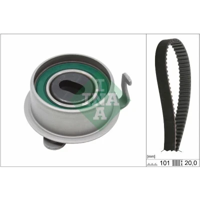Billede af INA 530 0355 10 Tandremssæt 101 HYUNDAI: Getz, i10 I, KIA: Picanto I