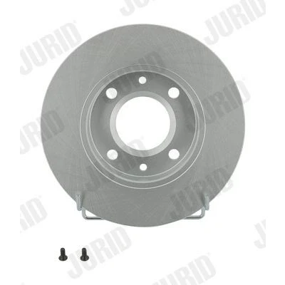 Billede af JURID 561253JC Bremseskiver 247 10 4 108 fuldstændigt coatet med skruer PEUGEOT: 206 Hatchback, 306 106 II CITROËN: ZX Hatchback