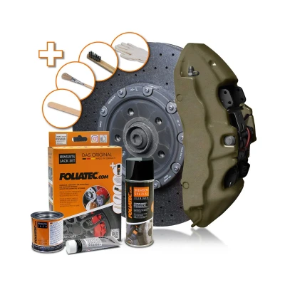Billede af Foliatec maleri RACING Bremsekaliber (3 pcs) Grøn Autoudstyr