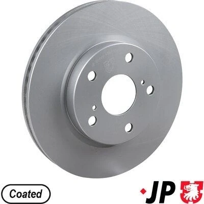 Billede af JP GROUP 4863104000 Bremseskiver foraksel 275 25 5 indvendigt ventileret coatet TOYOTA: RAV4 III SUV