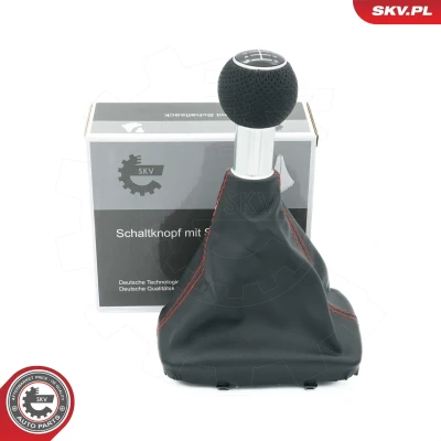 Billede af ESEN SKV 63SKV402 Gearknop 6 gear Læder AUDI: A4 B7 Avant, B6 Sedan, Sedan