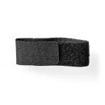 Billede af Kabel Management Hook og Loop Låst 6 stk. Nylon Sort