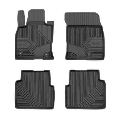 Billede af FROGUM No. 77 77425057 Gulvmåttesæt TPE (termoplastisk elastomer) foran og bagved 4 sort Skrædderlavet FORD: Kuga Mk3