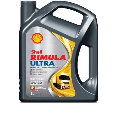 Billede af Shell Rimula Ultra 5W 30 5l Motorolie 550054434 MERCEDES BENZ: C klasse T modell, E A klasse, TOYOTA: Aygo, Yaris III Hatchback