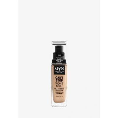 Billede af NYX Professional Makeup Can&#039;t Stop Won&#039;t Full Coverage Foundation Nude 30 ml