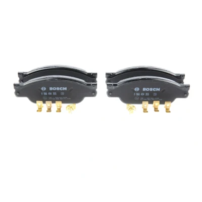 Billede af BOSCH 0 986 494 355 Bremseklodser Low Metallic med anti knirke plade, monteringsvejledning JAGUAR: S Type