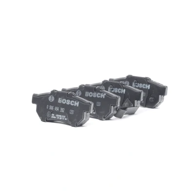Billede af BOSCH 0 986 494 392 Bremseklodser Low Metallic med akustisk advarsel for slid monteringsvejledning, anti knirke plade, skruer