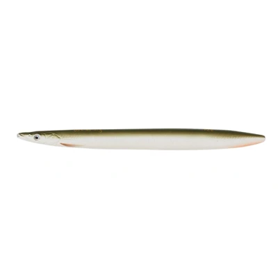 Billede af Savage Gear Line Thru Sandeel Matt White Tobis 23 gr.