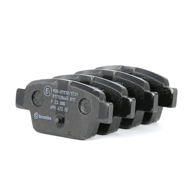 Billede af BREMBO P 23 080 Bremseklodser Ekskl. slidadvarselskontakt med bremsecaliperskruer uden tilbehør ALFA ROMEO: MiTo, FIAT: BRAVO 2, Stilo Hatchback