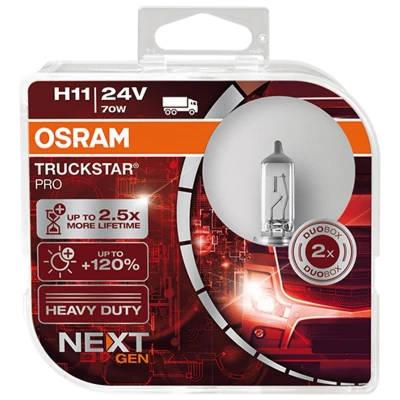 Billede af OSRAM 64216TSP HCB Pære, fjernlys H11 24V 70W Halogen