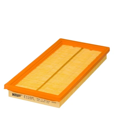 Billede af HENGST FILTER E1197L Luftfilter 31 150 320 Filterindsats FIAT: 500 Hatchback, Panda II C Cabriolet
