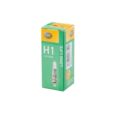 Billede af HELLA 8GH 002 089 351 Pære, fjernlys H1 12V 55w Halogen FORD: Focus 2, FIESTA 6, MONDEO 4 Turnier, CITROËN: C5 III Stationcar, C4 II Hatchback, C3