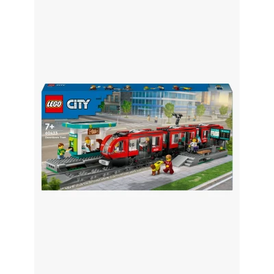 Billede af LEGO City 60423 Letbane og station