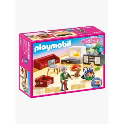Billede af Playset Dollhouse Living Room Playmobil 70207 Spisemuligheder (34 pcs)