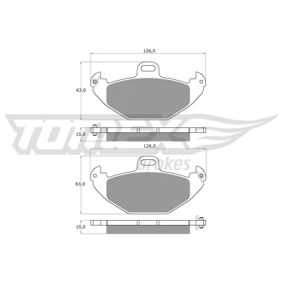 Billede af Bremseklodser KRAFT AUTOMOTIVE 6015100