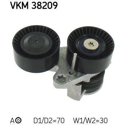 Billede af SKF VKM 38209 Strammehjul BMW: 3 Touring, Sedan, Cabriolet