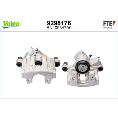 Billede af FTE 9298176 Bremsekaliber grå Aluminium Bagaksel venstre uden holder OPEL: Vectra C Caravan, CC, Sedan