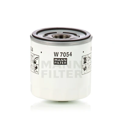 Billede af MANN filter W 7054 Oliefilter M 22 X 1.5 6H med en returløbs stop ventil Påskruet FORD: Galaxy Mk3 MPV, Mondeo 5, 5 Kombi