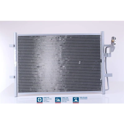 Billede af NISSENS 940148 Kondensator med tørrer Aluminium 567 R 134a MAZDA: 3 Sedan, Hatchback, 5