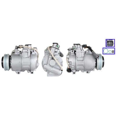 Billede af LUCAS ACP01137 Kompressor PAG 46 R 134a med pakninger