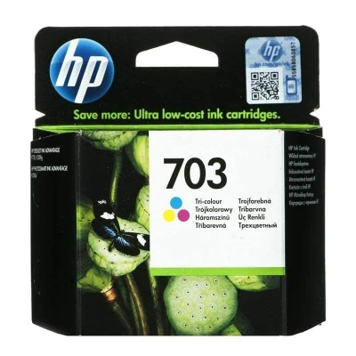 Billede af HP 703 farve blækpatron 4 ml CD888AE original