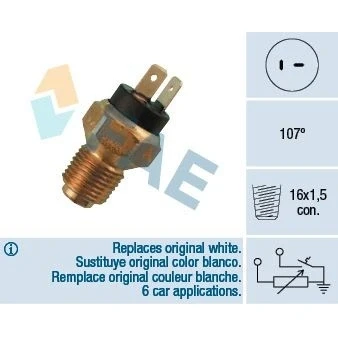 Billede af Sensor, kølevæsketemp. FAE 34080