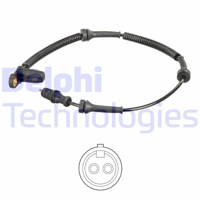 Billede af DELPHI SS20574 ABS sensor aktiv 476, 505 RENAULT: MASTER 2 Kasten
