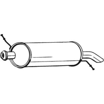 Billede af BOSAL 135 541 Lydpotte