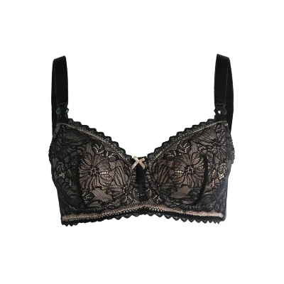 Billede af Cache Coeur IRIS Wirefree Breastfeeding Balconettebh&#039;er, Dame, Størrelse: 85D, Black
