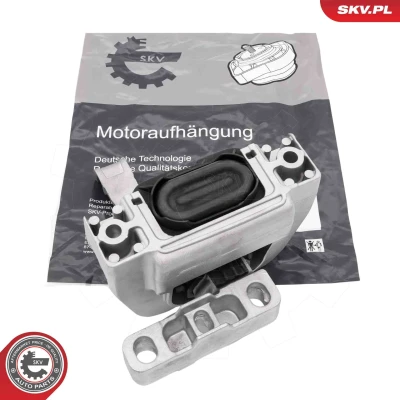 Billede af ESEN SKV 75SKV102 Motorophæng højre Hydroleje Aluminium, Gummi 169mm 127mm AUDI: A3 Sportback, Sedan, VOLKSWAGEN: Golf 7, 7 Variant