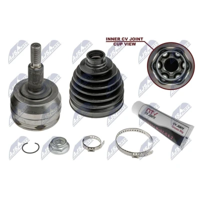 Billede af NTY NPZ VW 033 Knokkelled hjulsidet VOLKSWAGEN: Transporter 5, Multivan 5 (7HM