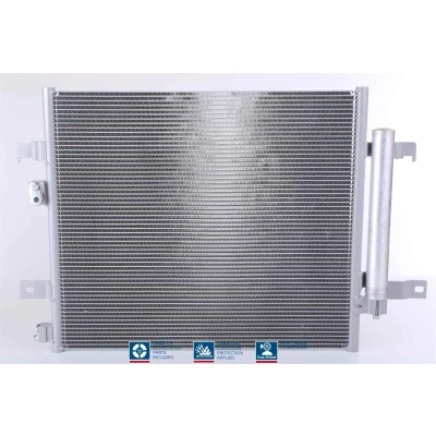Billede af NISSENS 941105 Kondensator med tørrer Aluminium 498 R 134a, 1234yf