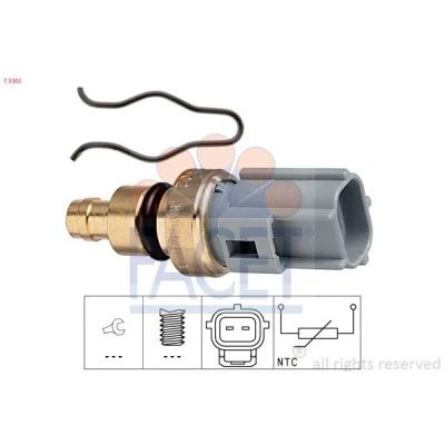 Billede af FACET 7.3302 Sensor, kølevæsketemp. Made in Italy OE Equivalent