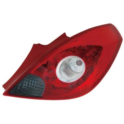 Billede af TYC 11 11429 01 2 Baglygter højre krom uden lampeholder OPEL: Corsa D Hatchback