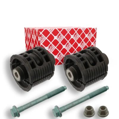Billede af FEBI BILSTEIN 43744 Rep.sæt, bagbro Bagaksel venstre, højre med skruesæt, møtrik VOLKSWAGEN: Polo V Hatchback