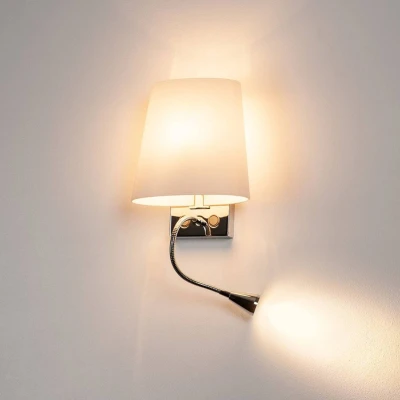 Billede af SLV Coupa væglampe med LED læselampe