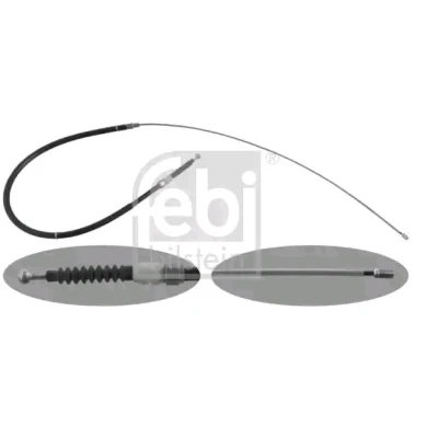 Billede af FEBI BILSTEIN 48306 Håndbremsekabel bag, bagved til venstre, højre 1615, 805 SKODA: Superb II Stationcar, Hatchback