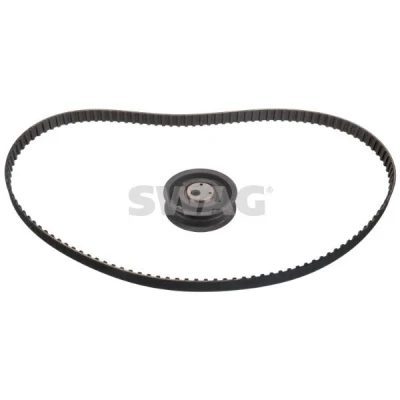 Billede af SWAG 30 02 0040 Tandremssæt 121 med trapez formet tandprofil incl. remstrammer VOLKSWAGEN: Golf 2, 3, 3 Cabrio, AUDI: 80 B4 Avant