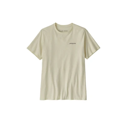 Billede af Patagonia Fitz Roy Icon Responsibili Tee Birch White (BCW) XXL