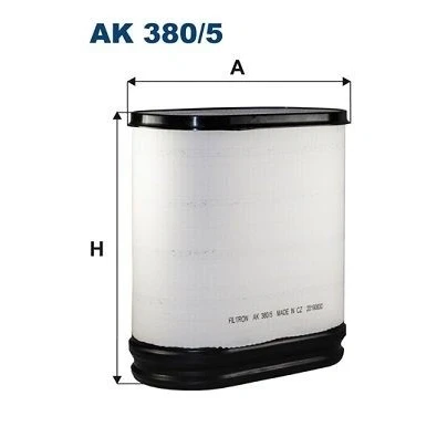 Billede af FILTRON AK 380/5 Luftfilter 283 263 Filterindsats