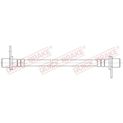 Billede af QUICK BRAKE 25.074 Bremseslange 341 M10x1