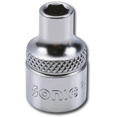 Billede af SONIC 22510 Skraldenøgleindsats (Hexagon) 3/8 indre sekskant DIN 3120 , 3124 10 mm Krom vanadium stål