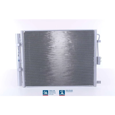 Billede af NISSENS 940428 Kondensator med tørrer Aluminium 485 R 134a KIA: cee‘d II Hatchback, Sportswagon, HYUNDAI: i30 Hatchback