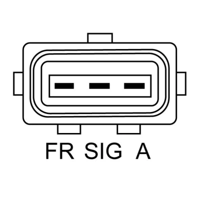 Billede af BOSCH 0 986 082 590 Generator 14V 150A VOLVO: V50, S40 II, FORD: Focus 2, 2 Kombi
