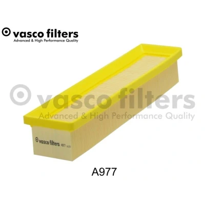 Billede af DAVID VASCO A977 Luftfilter 59 81 356 rektangulær Filterindsats RENAULT: CLIO 4, TWINGO 2, 3, DACIA: SANDERO LOGAN MCV 2